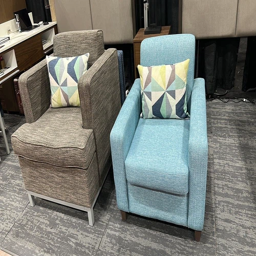Upholstered Arm Fabric Single Sofa Upholstered Arm Fabric Single Sofa