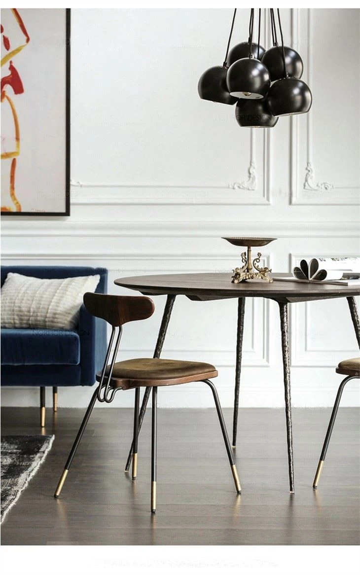 Minimalism Cushioned Dining Chair Minimalism Cushioned Dining Chair