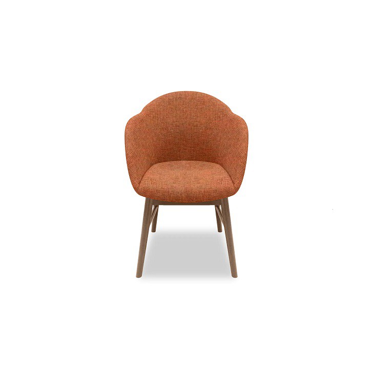 Armless Ergonomic Fabric Task Chair